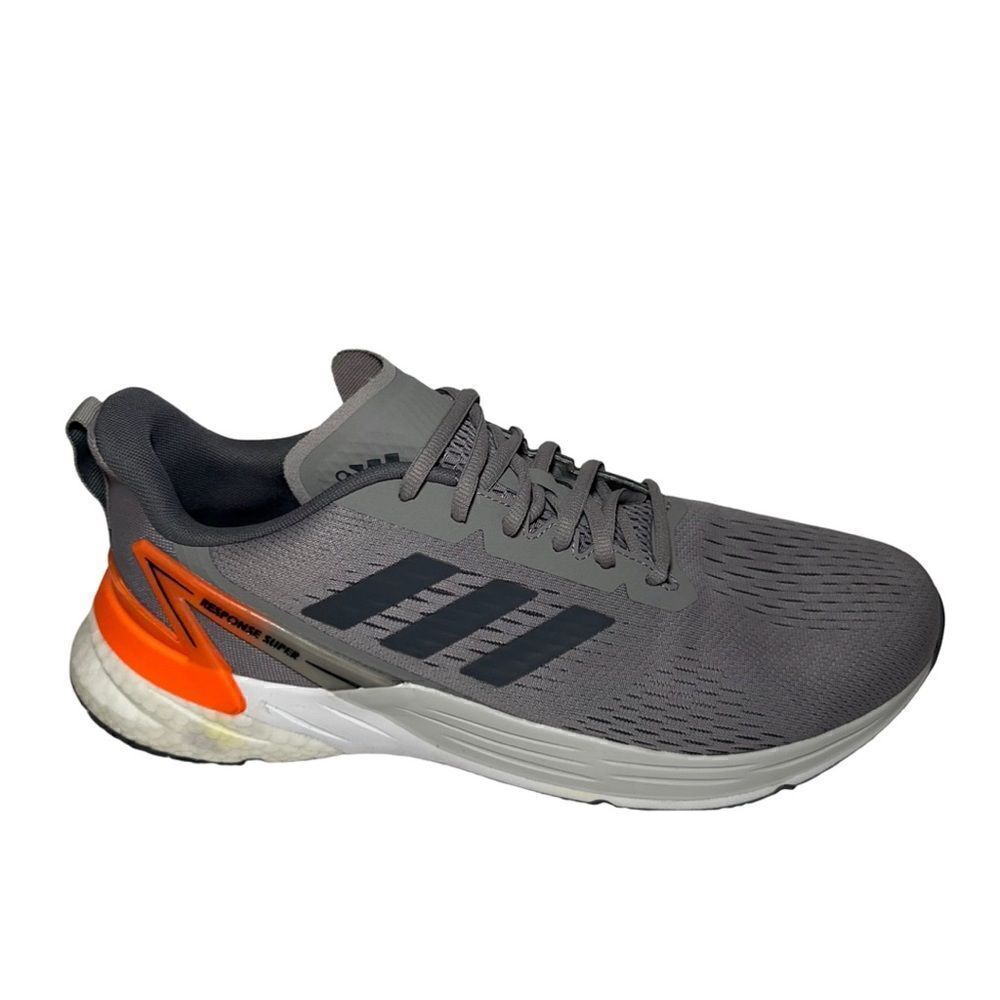 Men’s response super adidas athletic shoes size 11 orange/gray